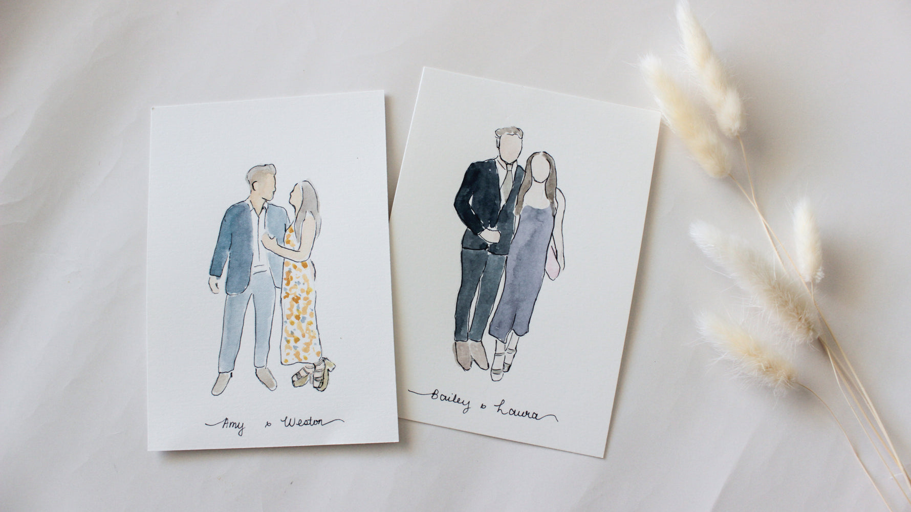 Why Live Portrait Painting is the Ultimate Wedding Guest Favour