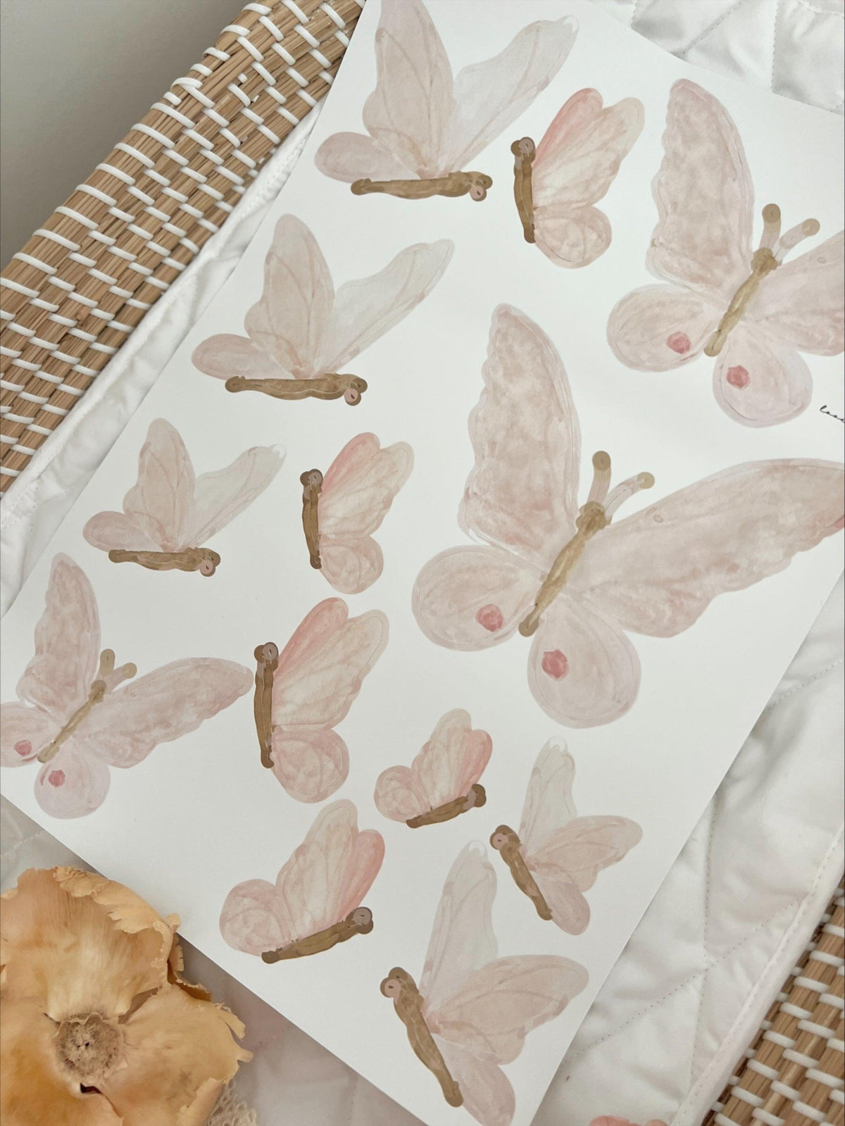 Butterfly Decals For Walls sheet