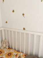 Honey Bee Decals on Heath's wall