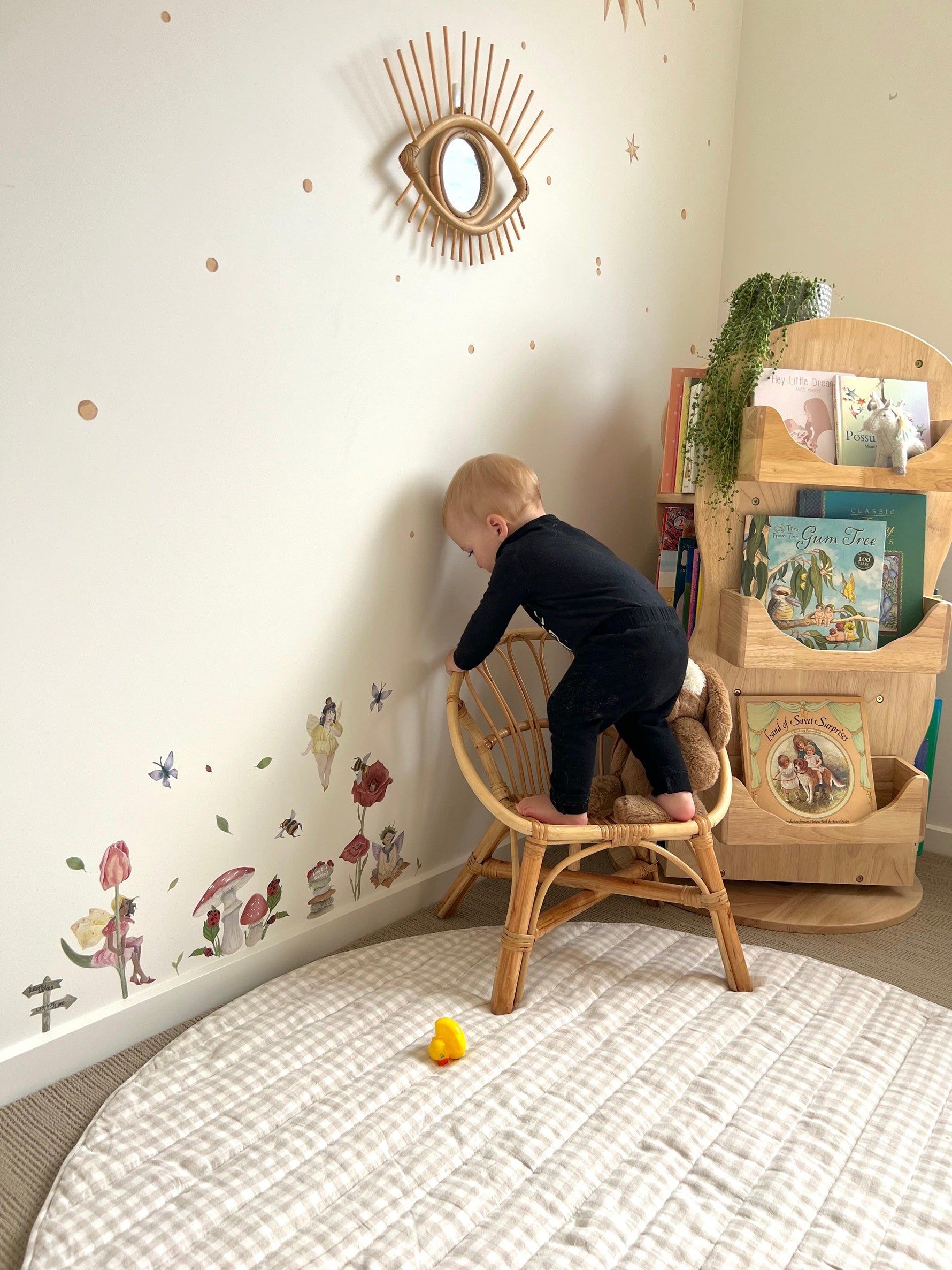 Little Boy and Fairy Wall Decals